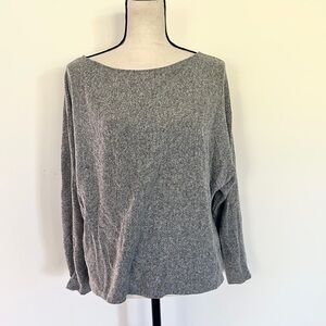 Knit dolman sleeve top